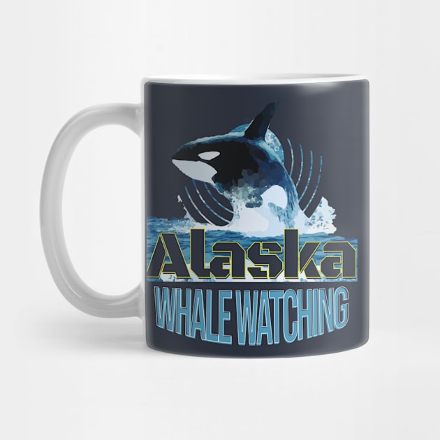 Alaska Whale Watching by TeeText